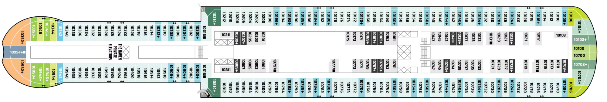 Deck 10 plan
